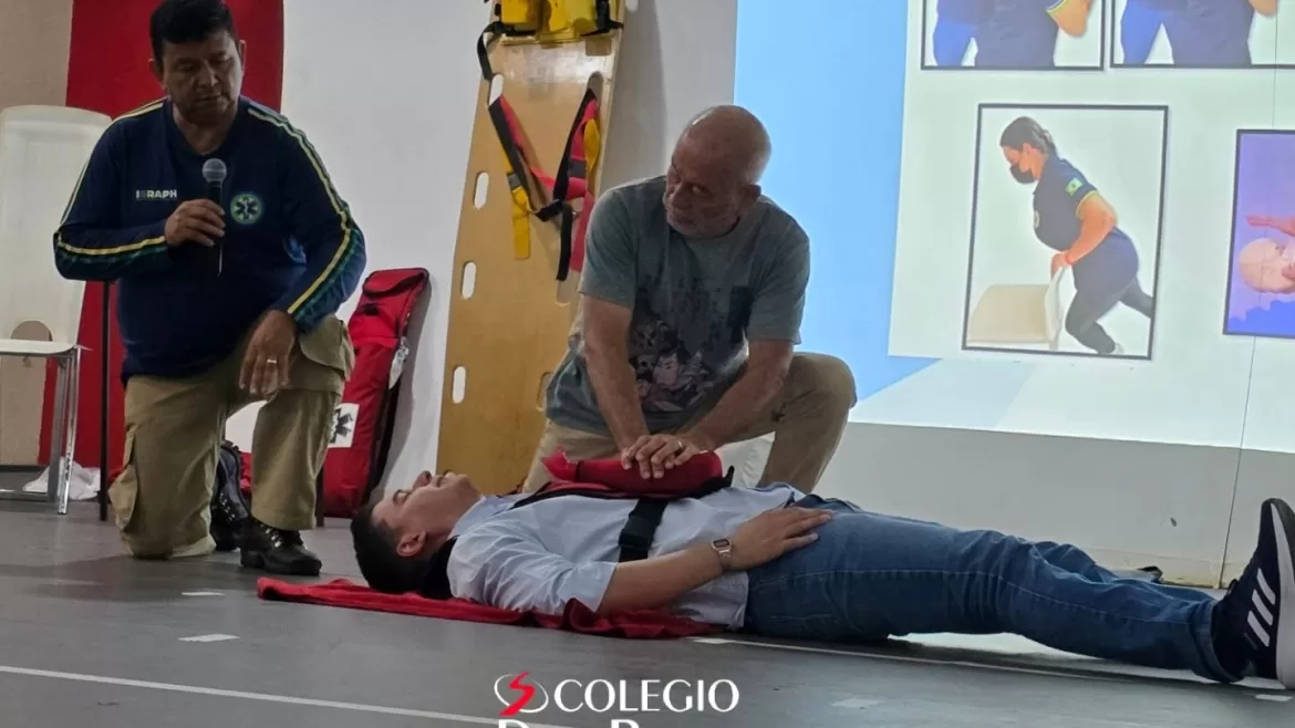 Treinamento de primeiros socorros e brigadista de emergência