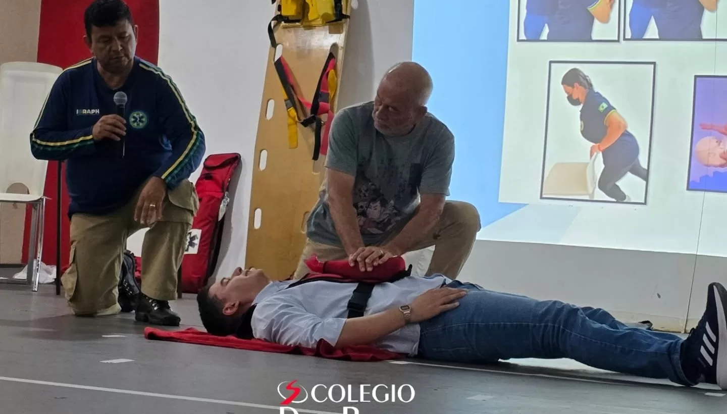 Treinamento de primeiros socorros e brigadista de emergência