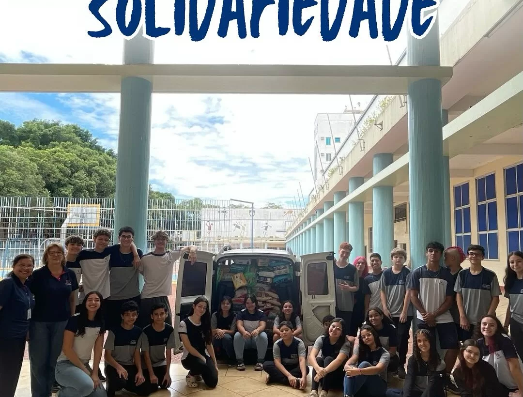 Entrega das doações da campanha solidariedade