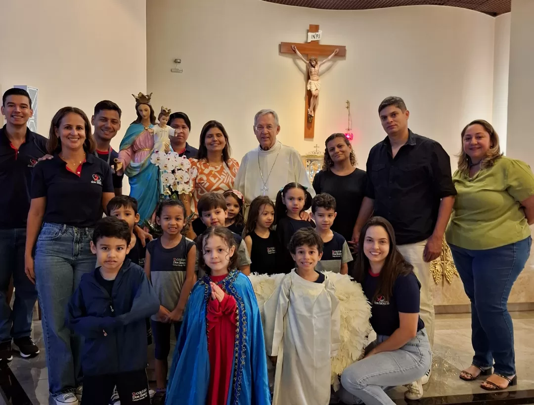 Homenagem ao Padre Luigi e ao dia de Nossa Senhora Auxiliadora