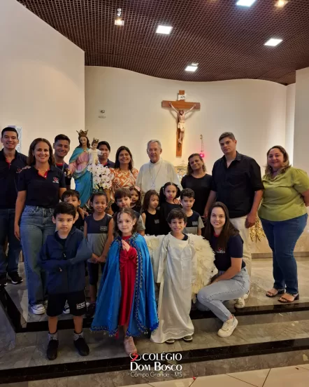 Homenagem ao Padre Luigi e ao dia de Nossa Senhora Auxiliadora