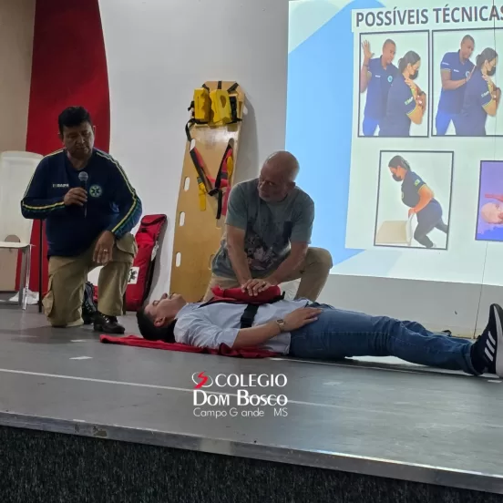 Treinamento de primeiros socorros e brigadista de emergência