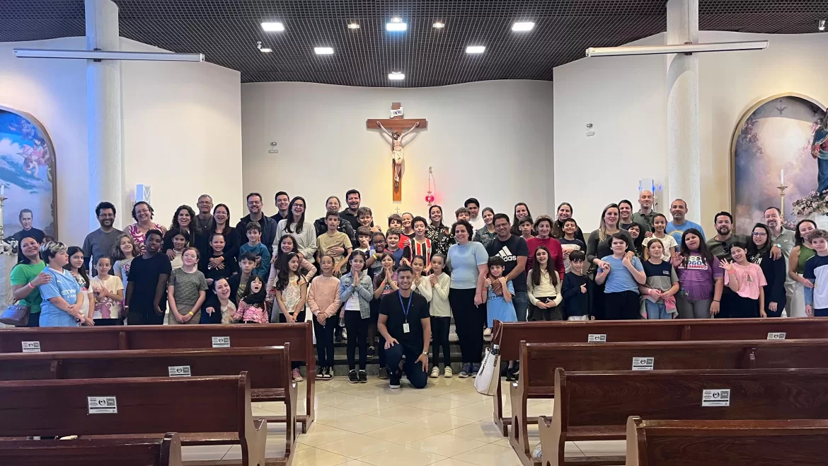 Encontro Sementinha promoveu sábado de espiritualidade, partilha e convivência em família
