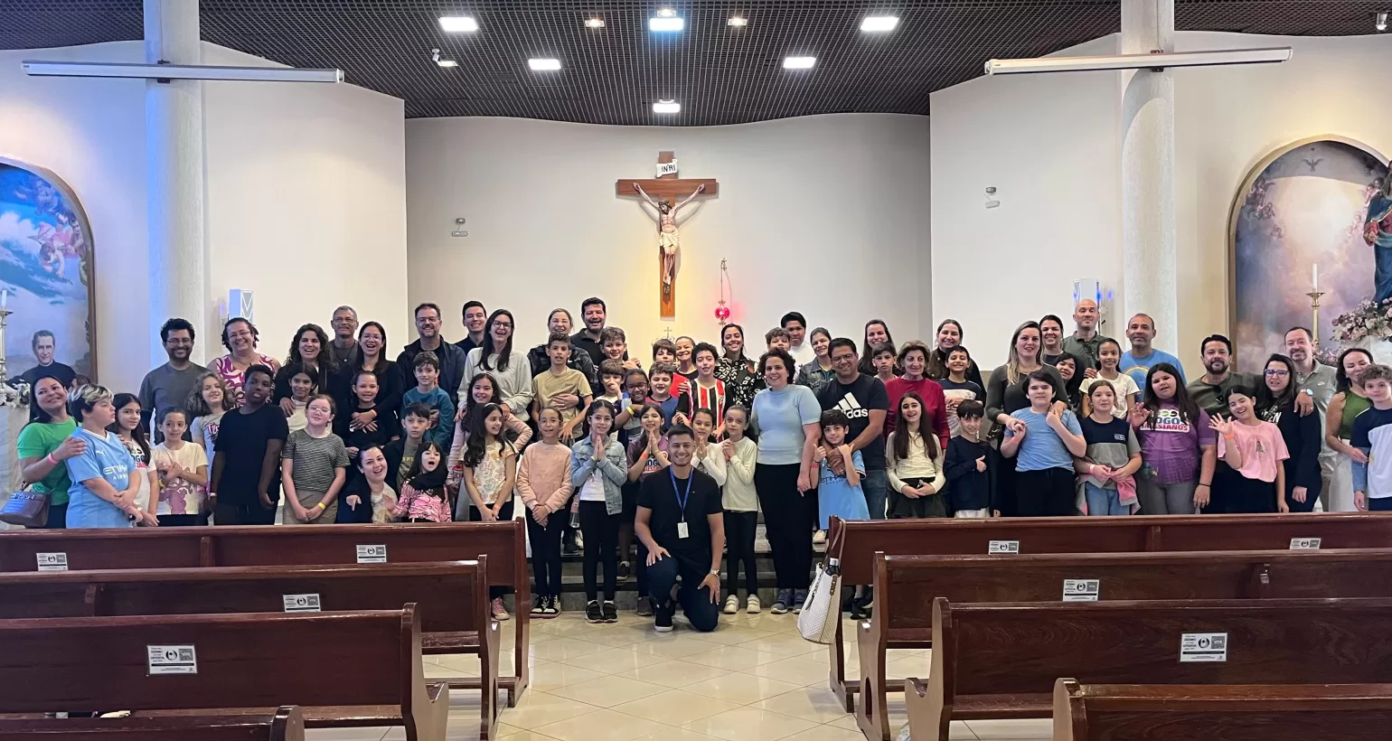 Encontro Sementinha promoveu sábado de espiritualidade, partilha e convivência em família