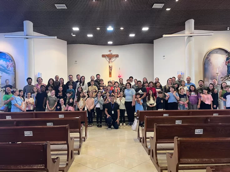 Encontro Sementinha promoveu sábado de espiritualidade, partilha e convivência em família