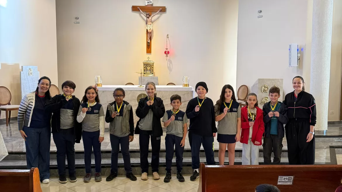 Alunos do Colégio Dom Bosco conquistam medalhas na Olimpíada Canguru de Matemática e se destacam no 2º bimestre